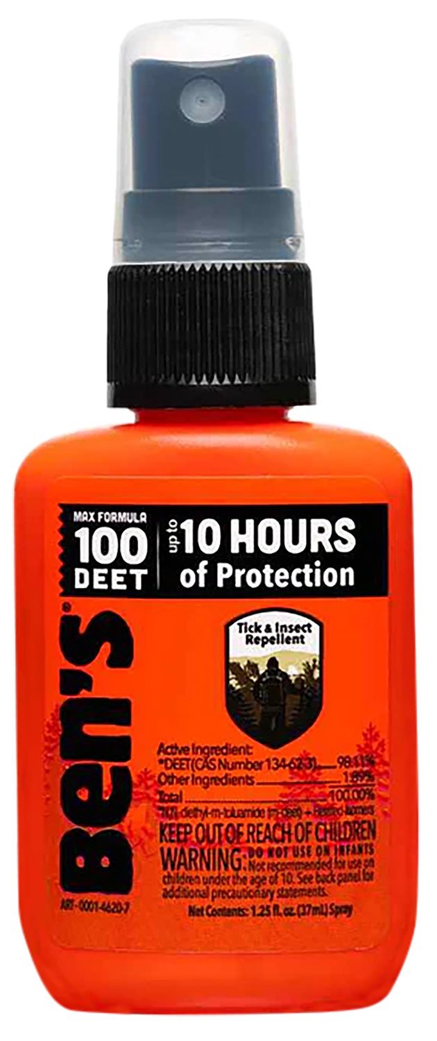 Ben's 100 Tick & Insect Repellent 1.25 oz Pump Spray