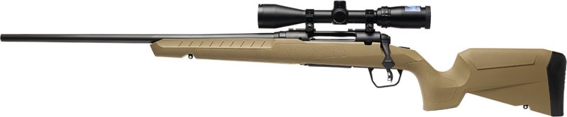 Savage 32247 AXIS 308 Rifle 4+1 Matte Black FDE Synthetic Stock 20"