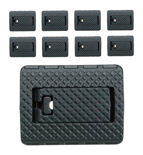 FAB FX-MALC2B Wide Picatinny Locking Rail Cover 9-Pack Kit