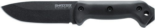 Ka-Bar BK2 Becker Campanion 5.25" Fixed Clip Point Plain Black 1095 Cro-Van Blade Ultramid Handle Sheath