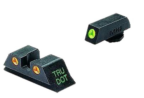 Meprolight 102223301 Tru-Dot Sight Set Green/Orange Tritium Glock 10mm/45