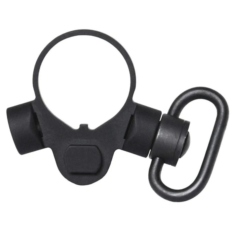 Troy Sling Mount Quick-Detach Swivel Black Fits AR-15 SMOU-M4S