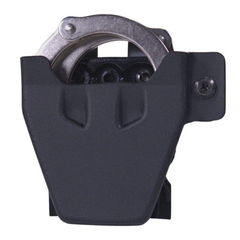 High Speed Gear 42DCSHBK Handcuff Holster, Kydex, Black, MOLLE/Belt Mount