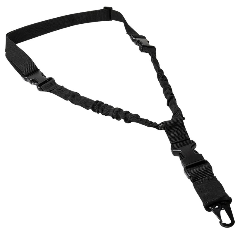 NcSTAR ADBS1PB Single-Point Bungee Sling 30-38in Black Nylon