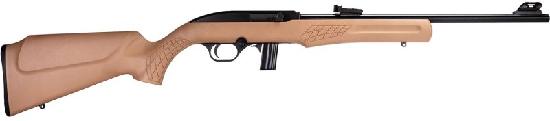Rossi RS22L1811TN Semi-Auto 22 LR Rifle, 18" Barrel, Tan Finish