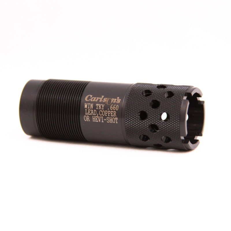 Carlson's Turkey Ported Choke Tube 12 Ga .660 17-4 Stainless Steel Blue