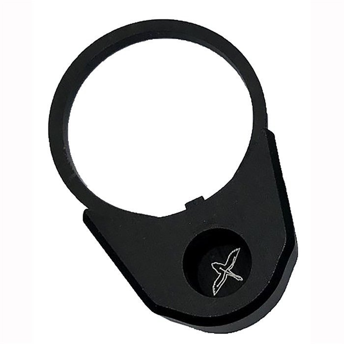 Forward Controls ESF-H End Plate 4140 Steel 3-QD Sling Sockets Black DLC