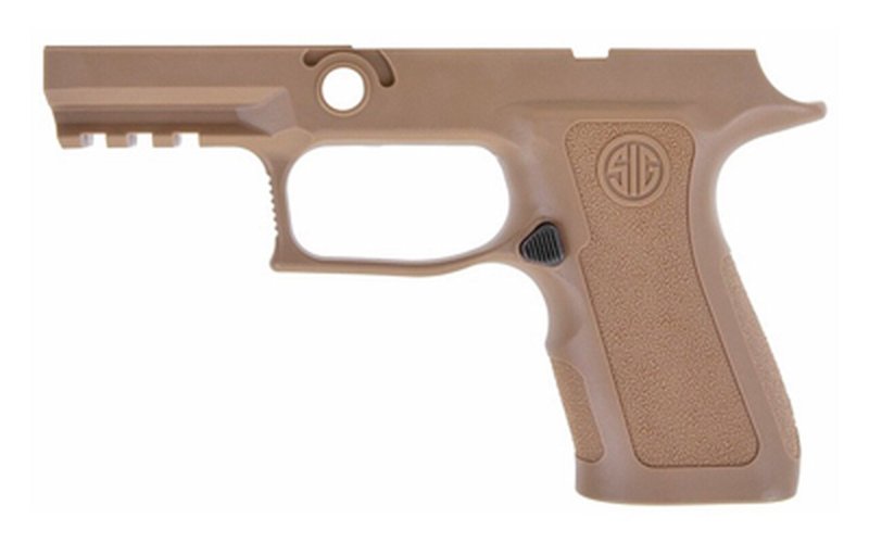 Sig Sauer P320c X Series MD 9/40 Coyote Grip Module Enhances Pistol Look & Feel
