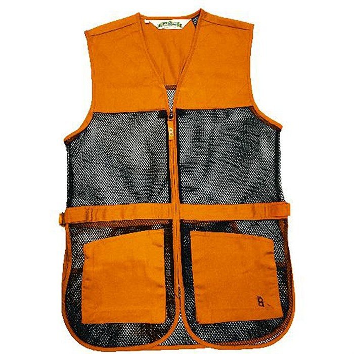 Bob Allen 21658 Full Mesh Dual Pad Vest Orange XL