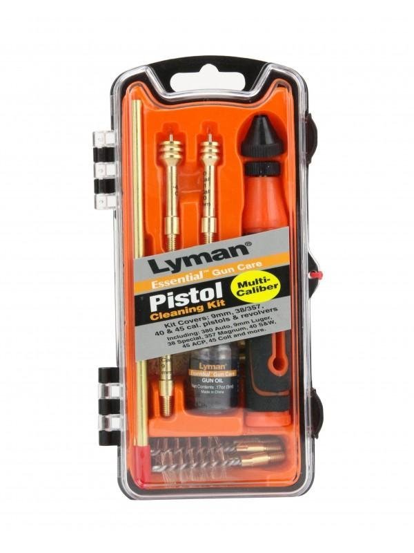 Lyman Essential Pistol Cleaning Kit .22, 9mm, .40 & 45 ACP