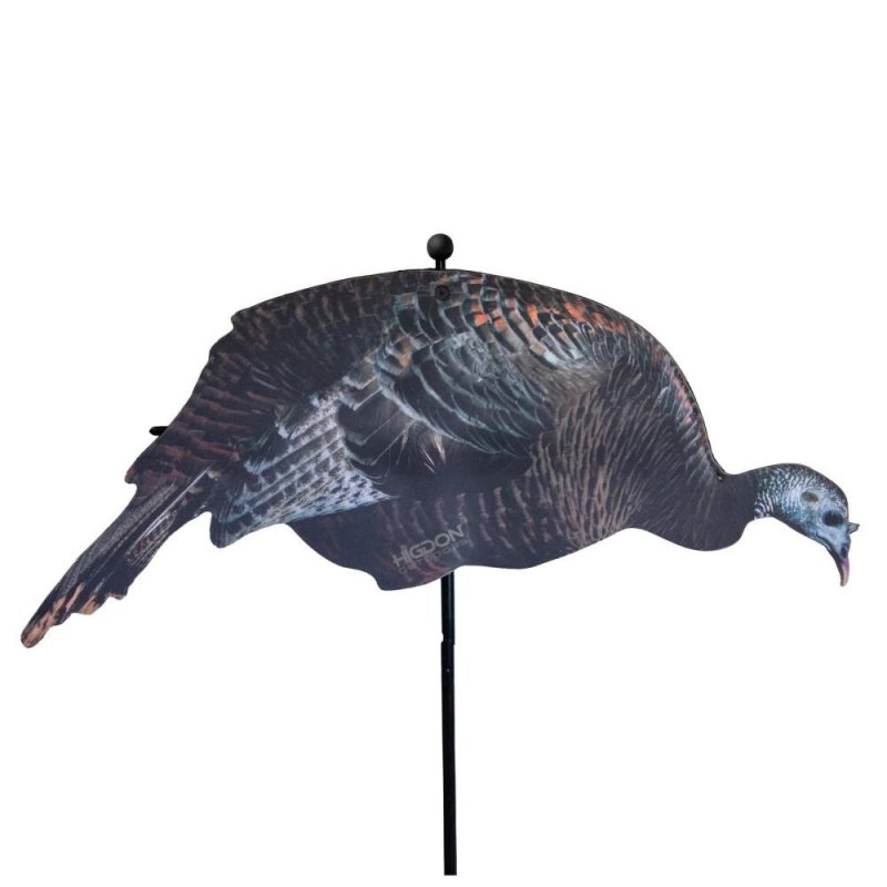 Higdon Outdoors 63022 Flex Turkey Decoy Feeder Hen Silhouette 23.3 In