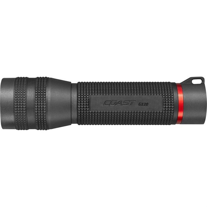 Coast PRODUCTS GX20 FLASHLIGHT 1200 LUMENS W/PURE BEAM & TWIST FOCUS BLACK