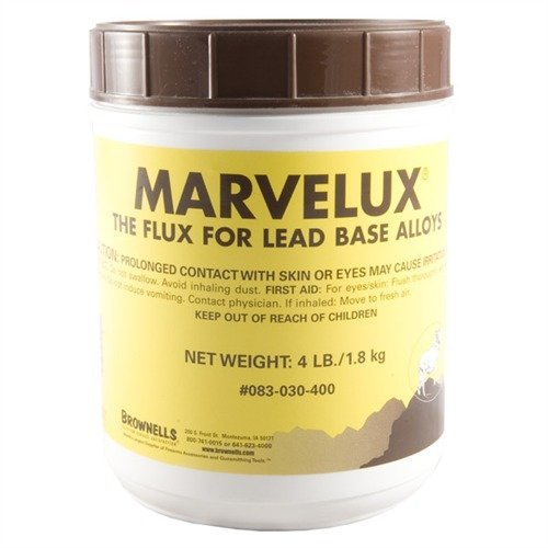 Brownells Marvelux Bullet Casting Flux 4lb