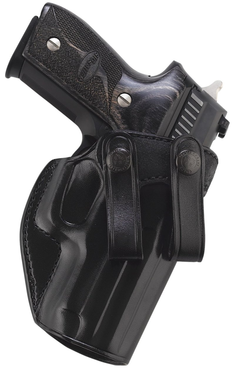 Galco SUM838B Summer Comfort IWB Holster Black Leather Glock 42/Sig P365