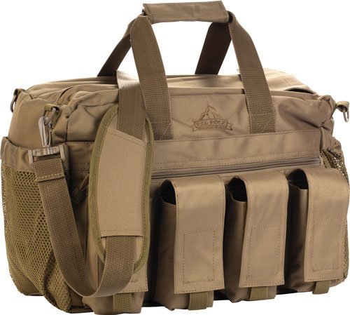 Red Rock Gear 80265COY Deluxe Range Bag Tan with Fold-Out Mat