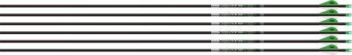 Easton 101278 Axis 5mm 400 Arrows 6-Pack with 2" Blazer Vanes