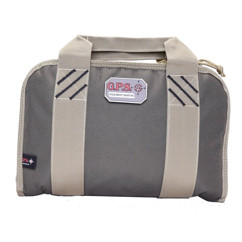 GPS GPS-1310PCRK Pistol Case Green/Tan Soft Holds 4 Pistols