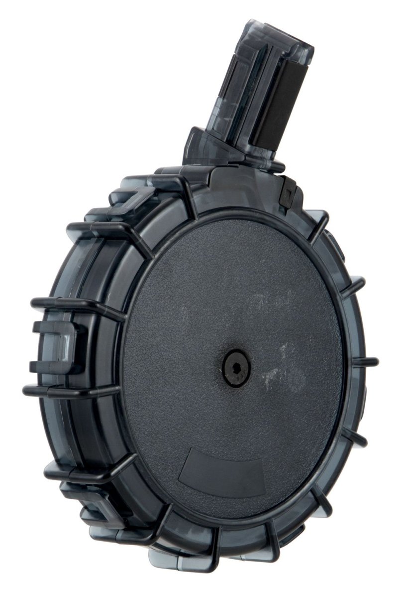 ProMag REMA3 55rd Drum Magazine 22 LR Smoke Polymer for Remington 597