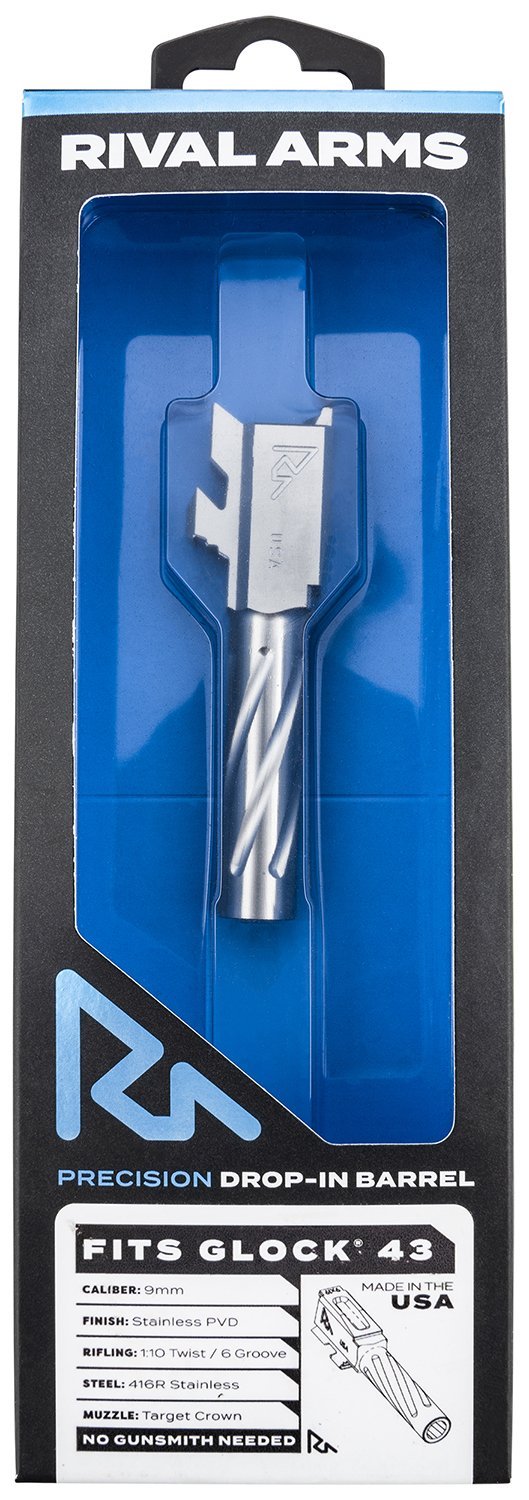 Rival Arms RA-RA20G301D 9mm 3.41 In Stainless PVD Barrel