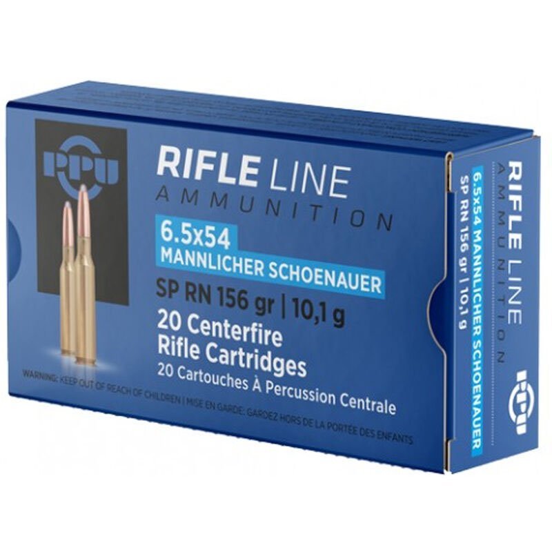 Prvi Partizan PP6MS 6.5x54 156GR JSP-RN 20RD Rifle Ammo