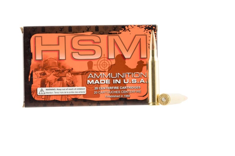 HSM Ammunition 338LAP2N68 338 Lapua Mag 250gr SMK BTHP 20/box