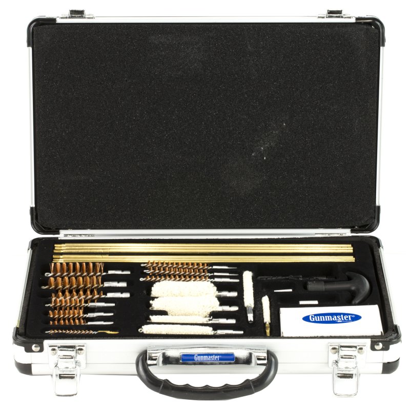 DAC Universal Deluxe Gun Cleaning Kit, 35-Piece, Silver Finish