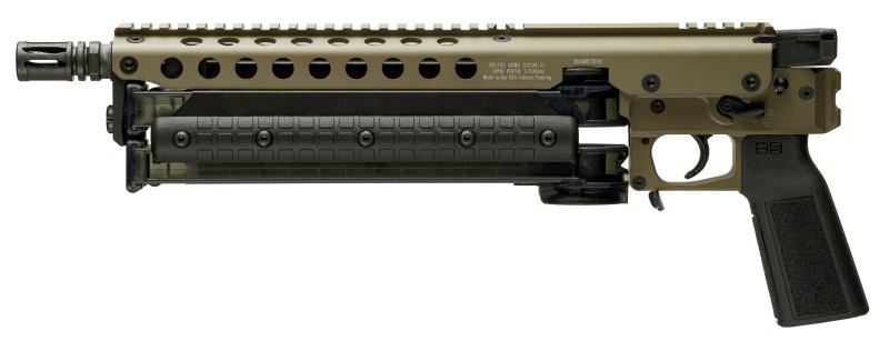 Kel-Tec KP50 KP50 5.7x28mm Uses FN P90 Magazines 50+1 9.600 Tan