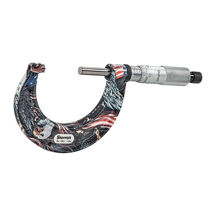 Starrett APT436.1XRL-2 1-2" American Pride Micrometer