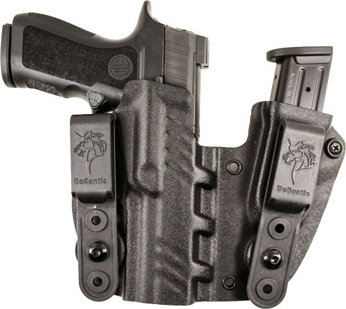 DeSantis 160KA8JZ0 Hidden Truth IWB Holster RH Kydex for SIG P365 Black