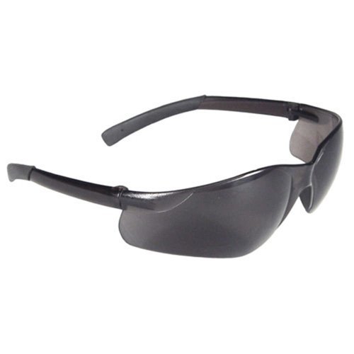 Radians HN0120CS Shooting Glasses Smoke Lens Rubber Tipped ANSI Z87.1+