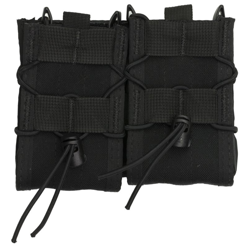 High Speed Gear 11TA02BK Double Rifle TACO Pouch, Molle, Kydex/Nylon, Black