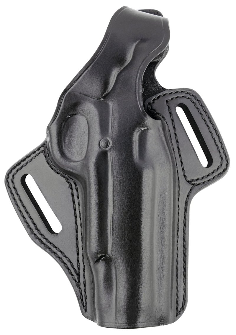 Galco Fletch FL212RB OWB Black Leather Holster 1911 5 In Right Hand