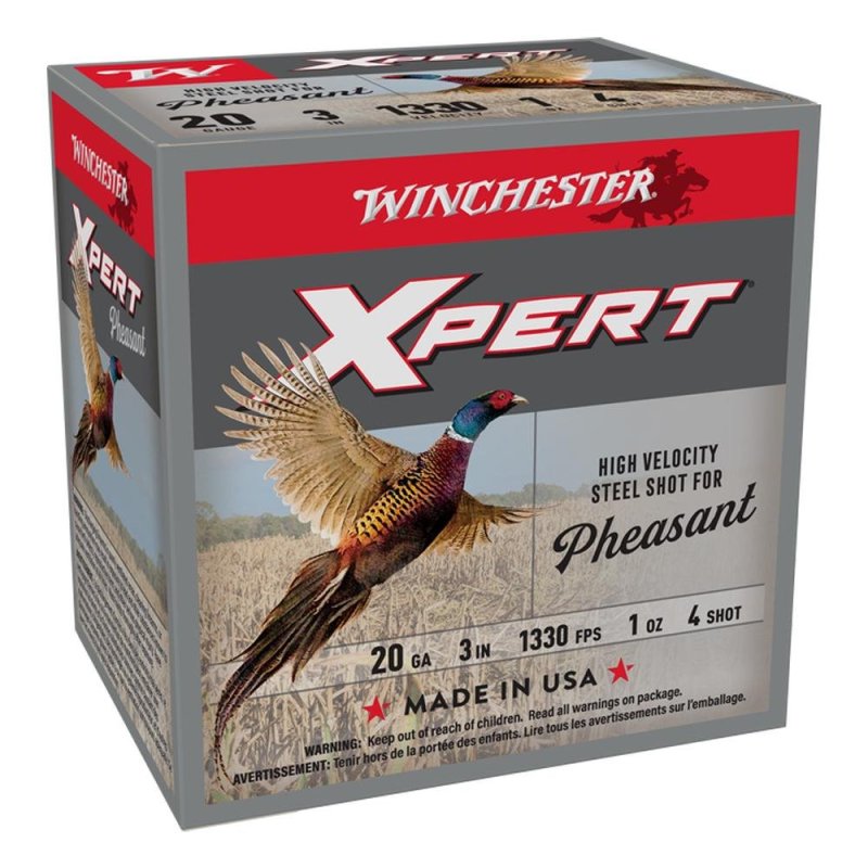 Winchester WEXP2034 20 Gauge 3 In 1 oz #4 Shot 25 Rounds