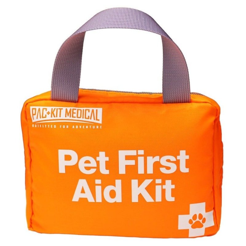 Pachmayr Pac-Kit Medium Pet First Aid Kit 96016 38 Pieces Orange Case