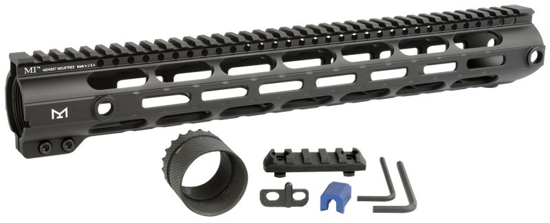 Midwest Industries Combat Handguard MICR30815 15 In Black Anodized