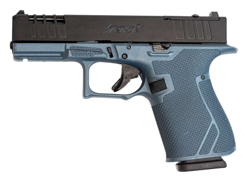 Great Lakes Firearms GL19BLU Striker 9mm 15+1 4" Front/Rear Serrations