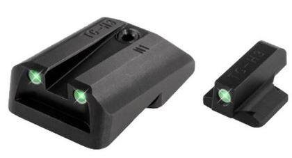 TRU Ball Tritium Green Night Sights 1911 Novak Low Mount 5In