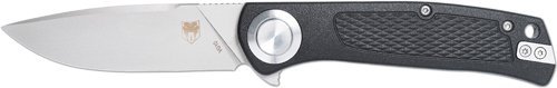 CobraTec EDC Scout Grivory Button Lock Knife Folding Blade Black