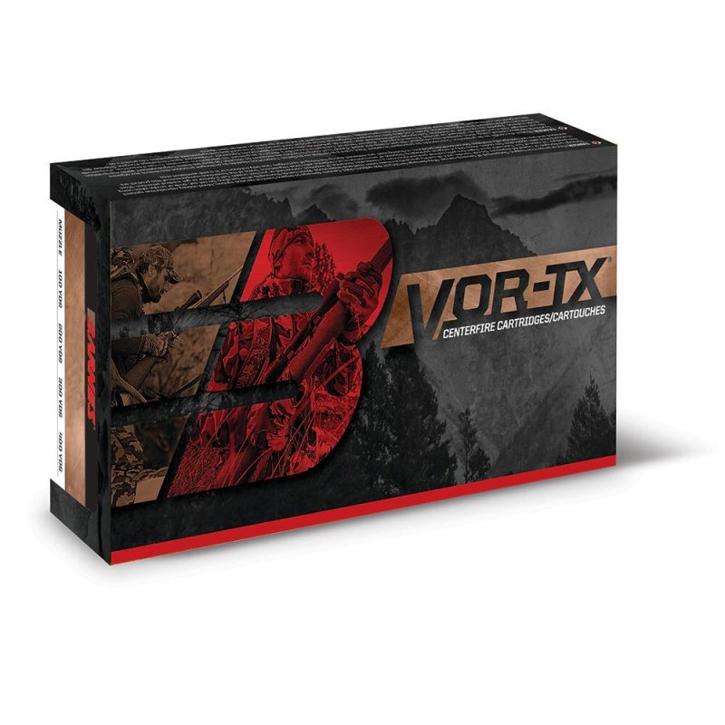 Barnes VOR-TX .300 AAC Blackout, 110gr TAC-TX FB, 20 Rounds, High-Quality Hunting & Target Shooting Ammo