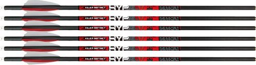 Killer Instinct 3064-6 Hypr-V Crossbow Bolts 20" 6 Pack