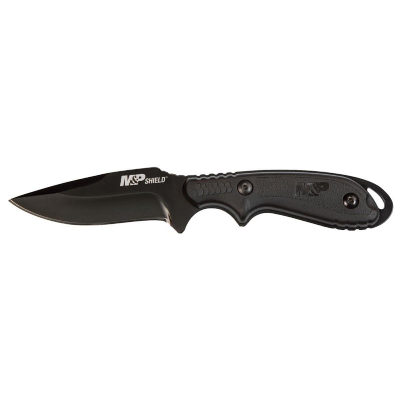 Smith & Wesson M&P Shield Fixed Blade Knife 3 Blade Black