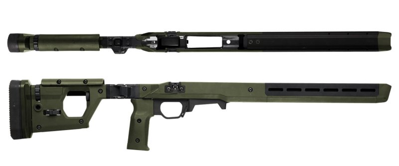 Magpul MAG802-ODG Pro 700 Folding Stock OD Green for Remington 700 SA
