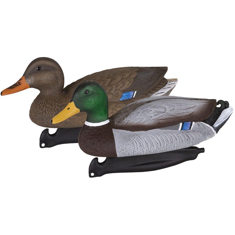 Flambeau 5760MG Super Magnum Mallard Decoys 6-Pack 20-Inch UV Paint