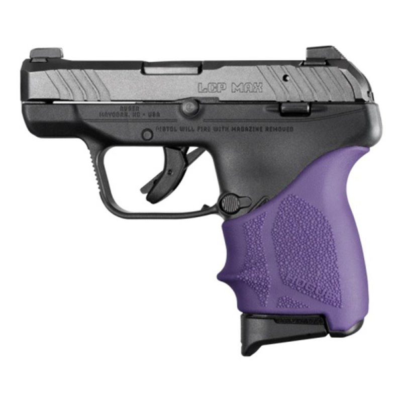 Hogue 18136 HandAll Beavertail Grip Sleeve Purple Rubber