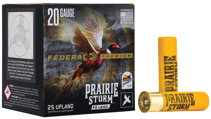 Federal Premium Prairie Storm 20 Gauge 2.75" 1oz #6 Shot PFX258FS6
