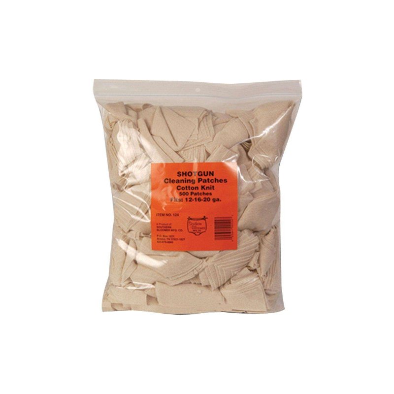 Southern Bloomer Shotgun Cotton Cleaning Patch, 3"x 3", 500/pack