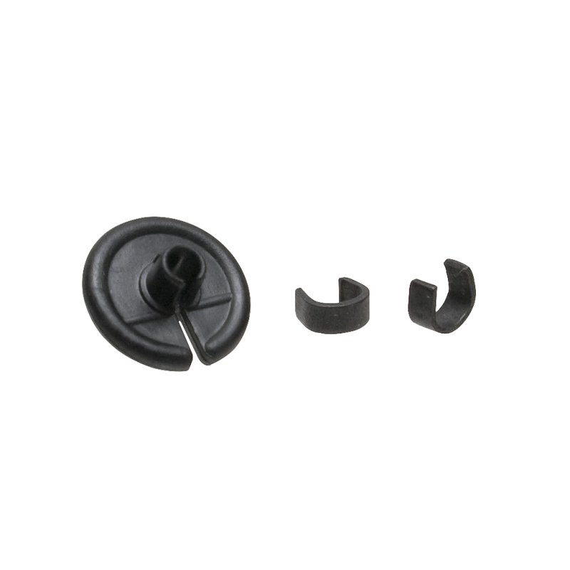 October Mountain 37656 Pin Point Kisser Button Black 9/16 In 100-Pack