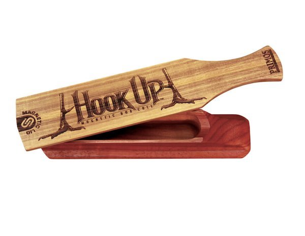 Primos 259 Hook Up Magnetic Box Call Natural Wood Attracts Turkeys