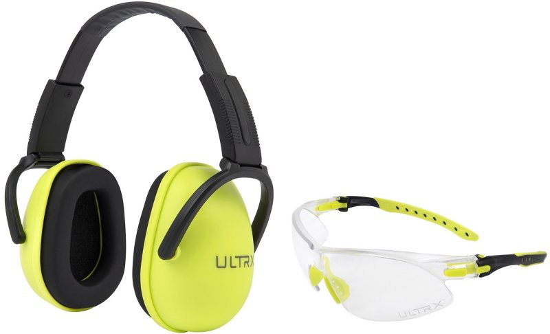 Allen Company 4176 Sound Blocker 23 dB Lime Green Youth