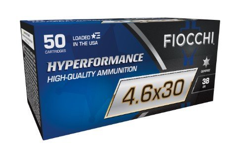 Fiocchi Hyperformance Defense 4.6x30mm 38gr THP